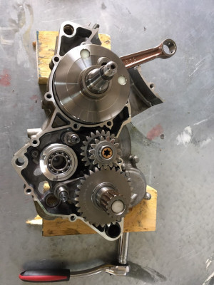 réfection moteur 125 tc  cross
